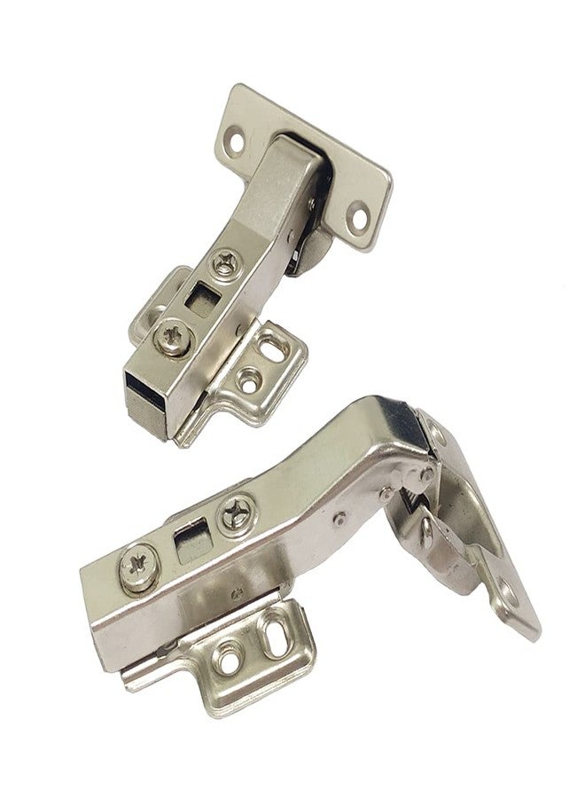 BTL Pie Corner 45 Degree Angled Clip-On Hinge (Material- Cold Roll Steel) (Plating/Finish: Nickel) (BAHD-C45) - Image 1